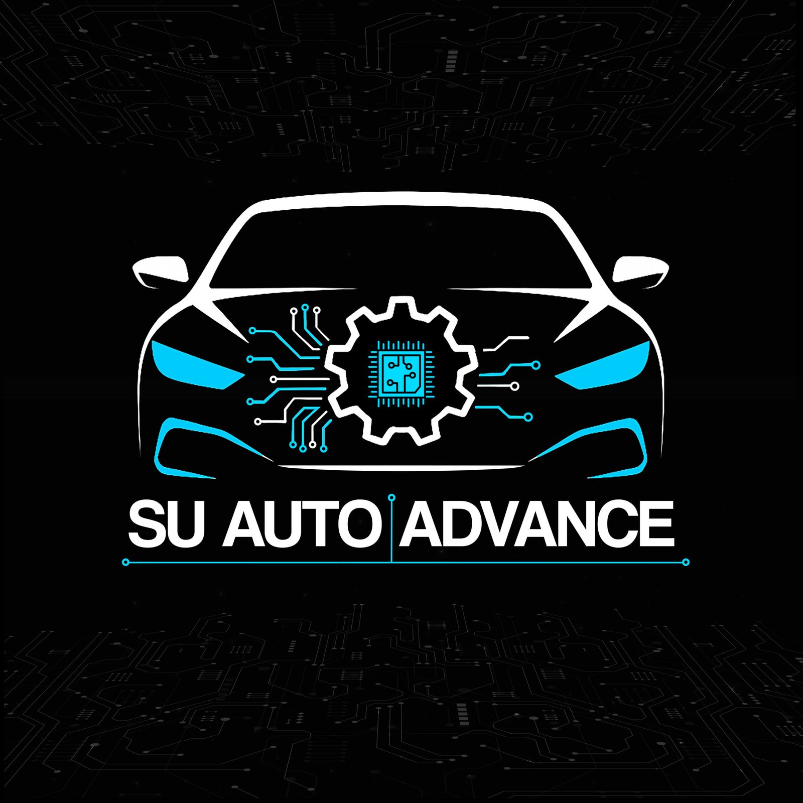 logotipo su auto advance